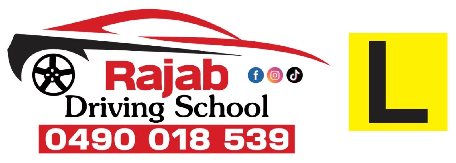 Rajab Driving School Logo
